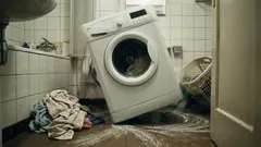 De wasmachine springt tijdens het centrifugeren: oorzaken van het probleem en wat je eraan kunt doen